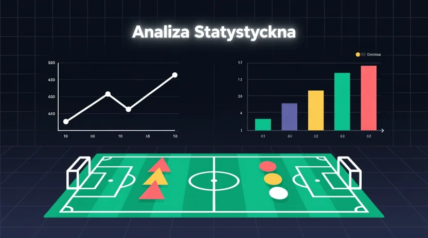 Wykres i dane statystyczne do analizy zakładów