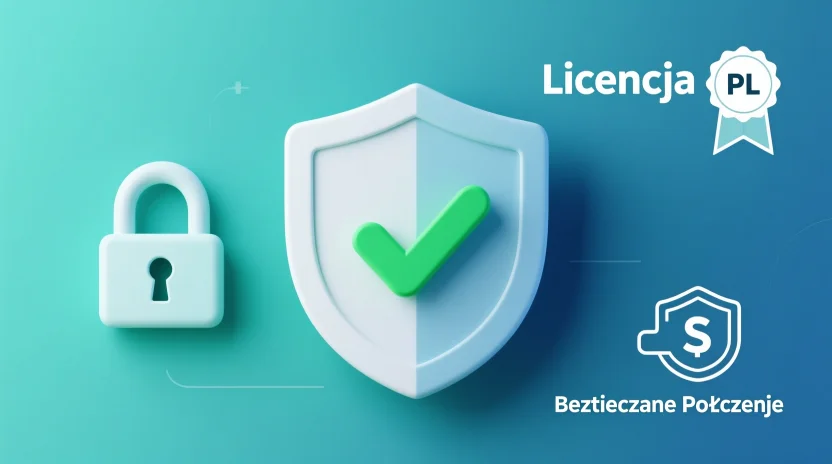 Informacja o licencji i bezpiecznych płatnościach u legalnych bukmacherów